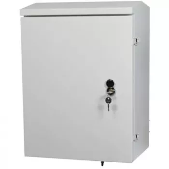 ALLNET DIN-RAIL WandEnclosure/PoE Smart-Managed Switch T220mm Light Grey IP66ÜS (ALL-DIN-SGI8012PM)