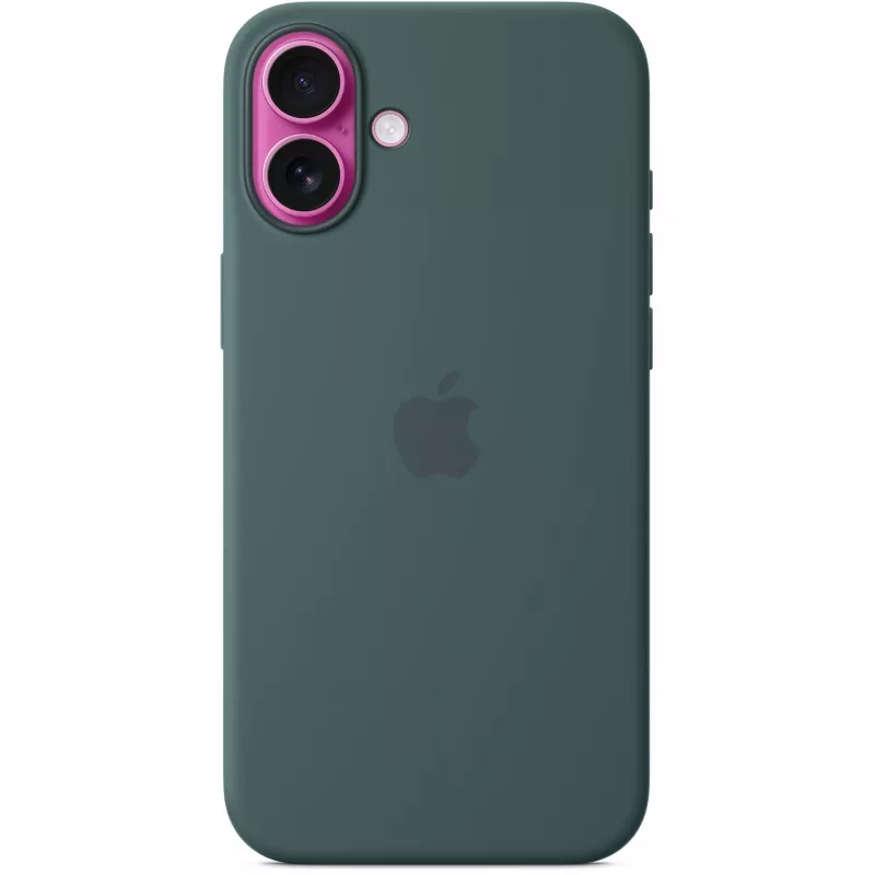Apple iPhone 16 Plus Silicone Case with MagSafe - Lake Green