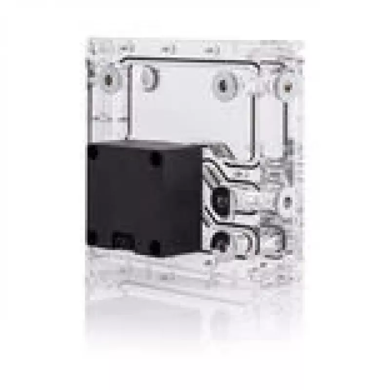 Reservoir and Pump Kit BitsPower CR140 by BitsPower BPM-WTCR140 acrylic reservoir with pump mounting for custom PC water cooling