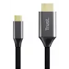 USB-C to HDMI cable TRUST CALYX 25630, 4K (3840x2160), 2 m, black, male-to-male