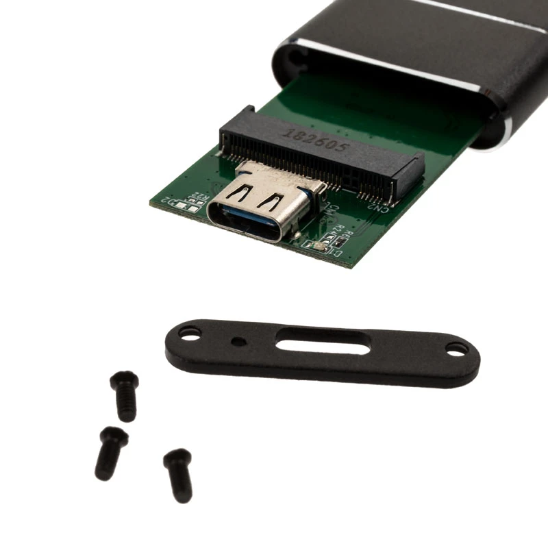 SSD enclosure Akasa AK-ENU3M2-02 Black M.2