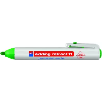 Permanent Marker Edding Retract 11 Green 10