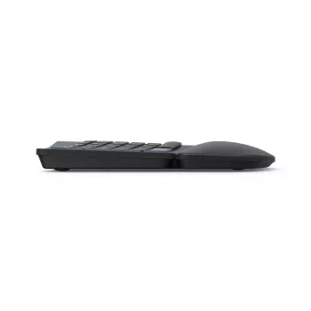 Wireless Ergonomic Keyboard HAMA WK-900 Black USB, compact layout, wireless connection