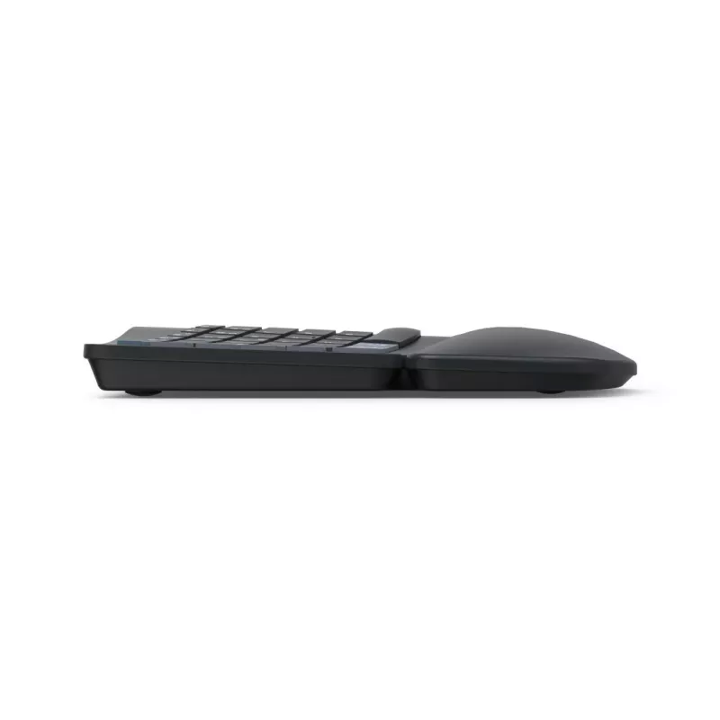 Wireless Ergonomic Keyboard HAMA WK-900 Black USB, compact layout, wireless connection