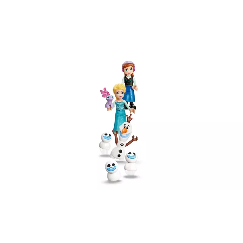 LEGO DISNEY 43281 Elsa's Ice Castle and Snow Ride Adventure