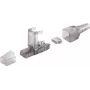 Network connector ShiverPeaks 08-51002 Cat 6A Tool-less RJ45 UTP, keystone/patch panel connector