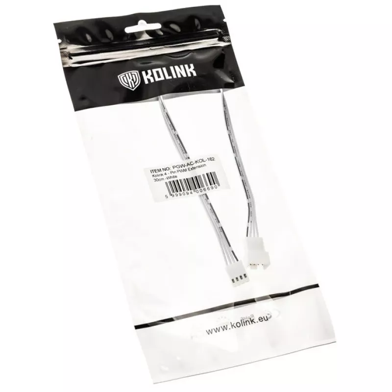 4-pin PWM Extension Cable Kolink PGW-AC-KOL-162 30 cm White