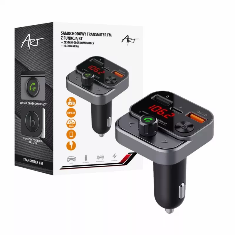 Art MP3TR FM-84B Black