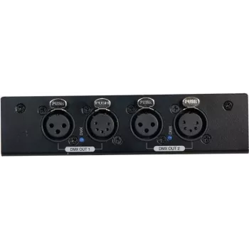 DMX splitter EUROLITE DMX Split 2 3/5-Pin — 1 input to 2 outputs, supports 3-pin and 5-pin DMX