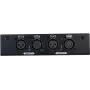DMX splitter EUROLITE DMX Split 2 3/5-Pin — 1 input to 2 outputs, supports 3-pin and 5-pin DMX