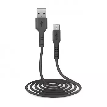 SBS TECABLEMICRO2K 2m USB A Micro-USB B Male Male Black USB Cable (TEKabelMICRO2K)