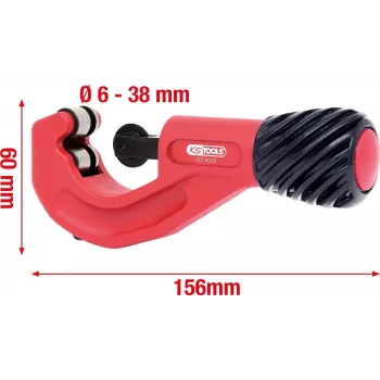 Pipe cutter ks tools 103.5000 for pipes Ø6–38 mm, length 156 mm