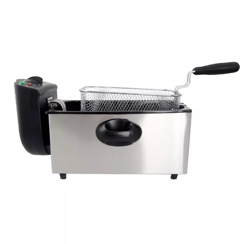 Deep fryer ESPERANZA FALAFEL Single 3 L — stainless steel bowl, 2200 W, adjustable thermostat