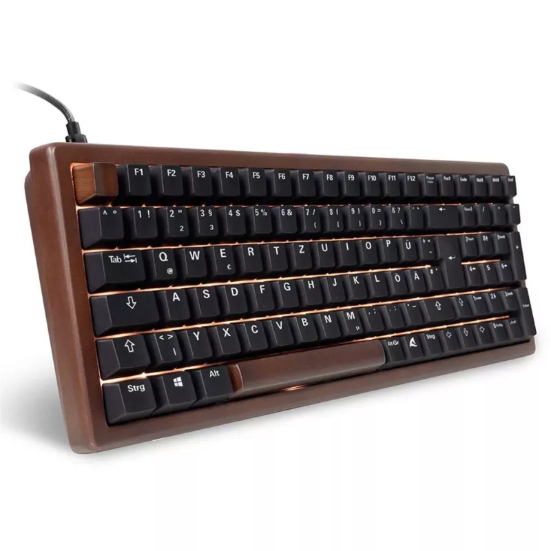 Sharkoon SGK50 S2 keyboard Home USB QWERTZ German Wood