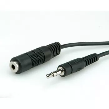 3.5mm Extension Cable ROLINE 11.09.4355 5m Black