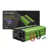 Car inverter Qoltec Monolith 1200 W Green 12 V