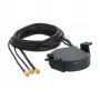 Antenna DeLOCK LTE MIMO GNSS 3 x SMA plug RG-174 3 m outdoor black
