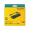 Laptop Dock DeLOCK 63932 USB 3.2 Gen 1 Type-C Black