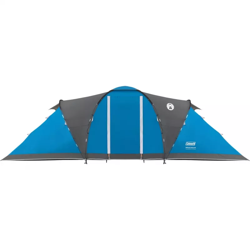 Tent COLEMAN Spruce Falls 6 (2025) — tunnel design, 6-person, blue/grey
