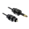 Toslink audio cable DeLOCK 82876 2m Mini-TOSLINK Black
