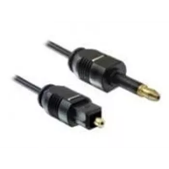 Toslink audio cable DeLOCK 82876 2m Mini-TOSLINK Black
