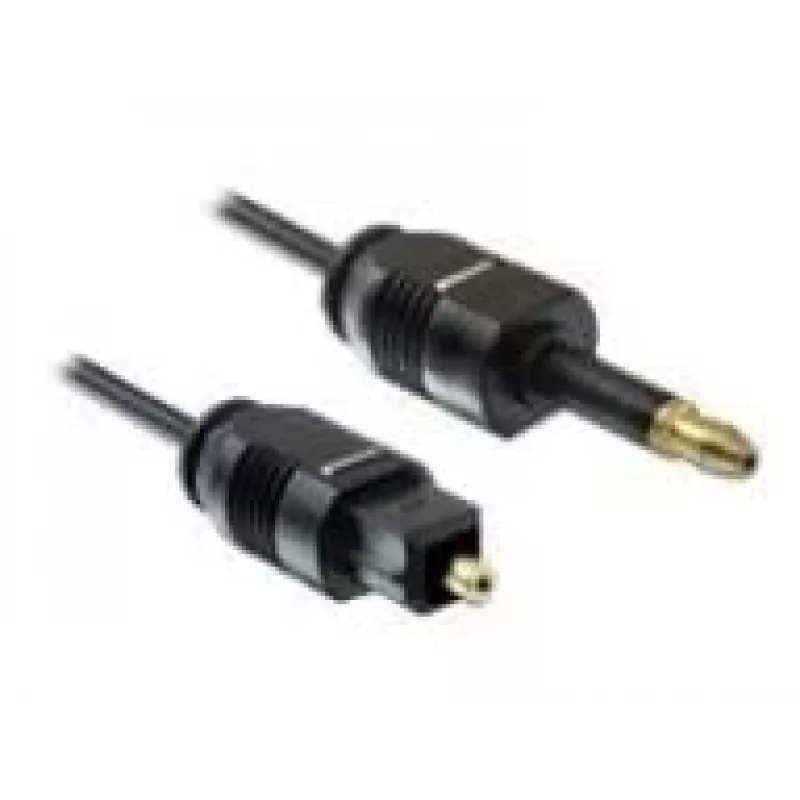 Toslink audio cable DeLOCK 82876 2m Mini-TOSLINK Black