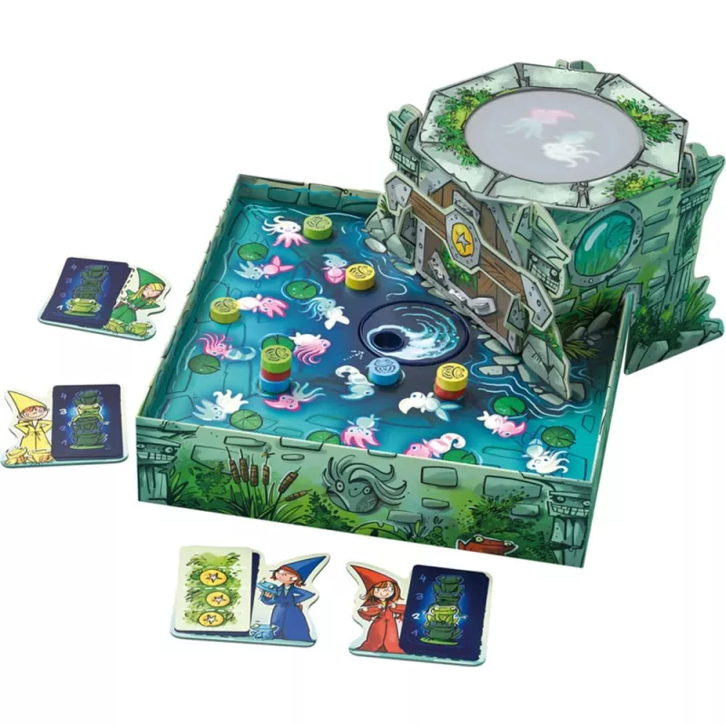 Drei Magier: Der mysterious Brunnen, Board Game