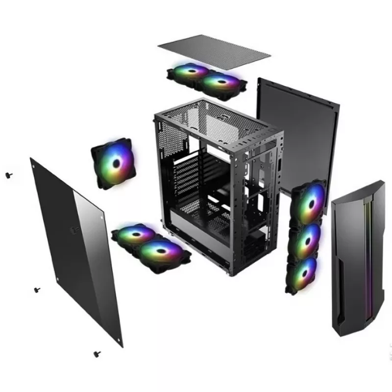 PC Case Xilence Performance C XILENT BLADE X512.RGB Midi Tower Black