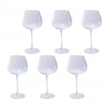 Set of 6 drinking glasses Rose&Tulipani U20177611A00-Z 460 ml