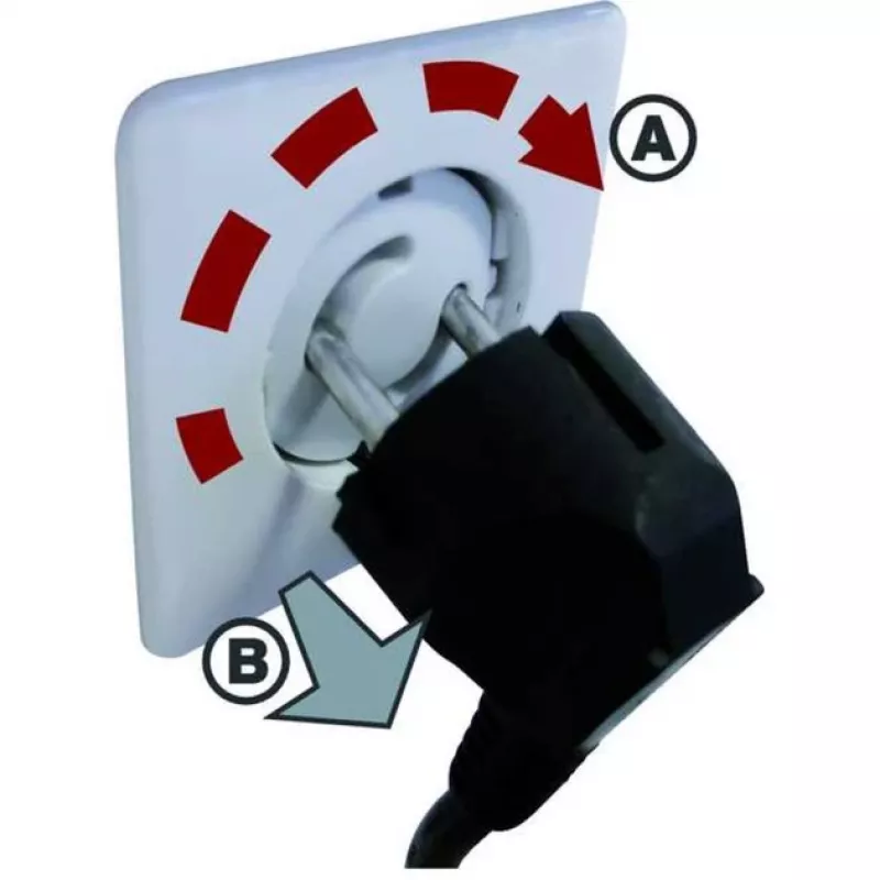 Brennenstuhl 1164480 transparent socket safety covers, 6 pcs