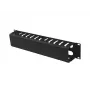 Rack-mount 19 inch 2U Cable Organizer LANBERG AK-1705-B, black