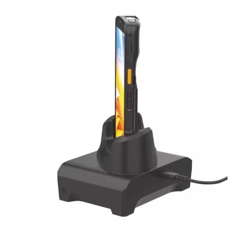 Singe Slot Charge Only Cradle - compatible with hand strap and trigger handle - requires USB-C Cable