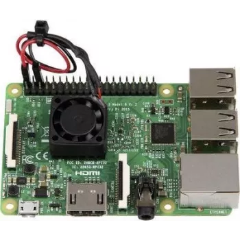 Joy-it Raspberry Pi® Cooling Kit rb-heatsink2 Banana Pi, Cubieboard, pcDuino, Arduino, Raspberry Pi®, Raspberry Pi® 3 B, Rasp (rb-heatsink2)