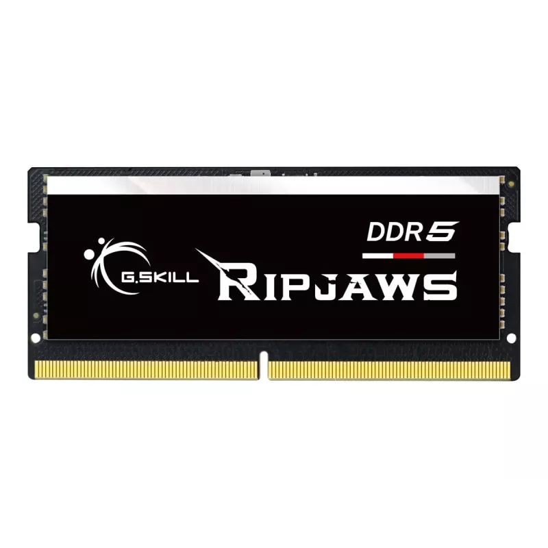 SO-DIMM 32 GB DDR5-5600, Arbeitsspeicher schwarz, F5-5600S4645A32GX1-RS, Ripjaws , INTEL XMP