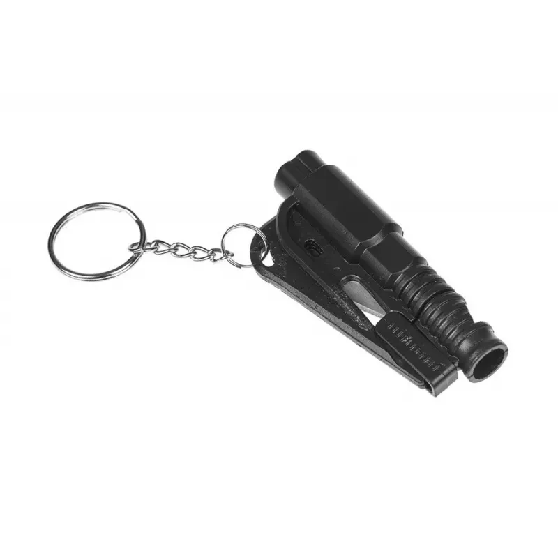 Emergency tool GUARD YC-004-BL — belt knife with whistle, glass breaker, technopolymer, 75×35×15 mm, 100 g