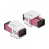 Keystone Module SC Simplex female to SC Simplex female DeLOCK