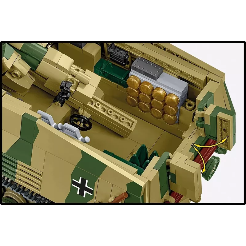 Construction set Cobi Panzehaubitze Hummel 1118 pieces model kit