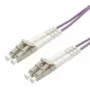 Fibre Optic Jumper Cable Value 50/125 µm LC/LC OM4 purple 20 m