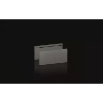 Trim panel Rittal VX 8660.043 Black Steel 600mm Depth 200mm Height