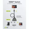 Goobay | HDMI Switch 3 to 1 (4K @ 30 Hz) | 58487 | Black | HDMI female | 3 HDMI female | 0.58 m