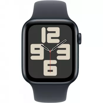 Apple Watch SE GPS + Cellular 44mm Midnight Aluminium Case with Midnight Sport Band - M/L (MXGM3QF/A)