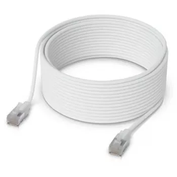Networking Cable Ubiquiti UACC-Cable-Patch-EL-C6A-15M-W RJ-45 Cat6a 15m Translucent White
