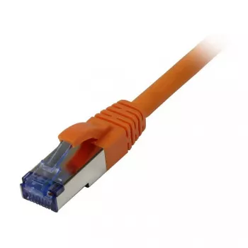 Patch cable RJ45 - CAT6A 500Mhz - 7.5m - orange - S-STP(S/FTP) - component tested(GHMT certified) -