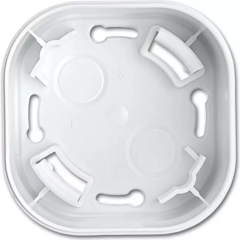 Detector mount/base Busch-Jaeger 2CKA006132A0338, surface, white, 80×35×80 mm, IP20