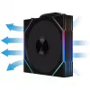 120mm ARGB PWM Wireless Reverse Blade Fan Lian Li UNI FAN TL (wireless, PWM, reverse blade)