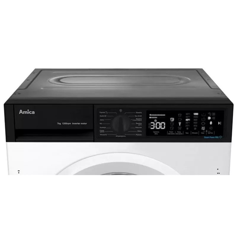 Amica WABIC712ALiStO Built-in washing machine