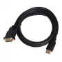 TB HDMI-DVI-Cable 1,8 M. gold-braided, DVI 24 + 1