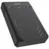 HDD/SSD enclosure Unitek Y-3035 — 2.5/3.5 inch SATA, USB 3.2 Gen 1 (USB Type-B), 6 Gbit/s, black, AC adapter