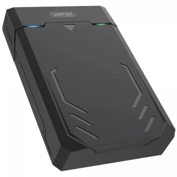 HDD/SSD enclosure Unitek Y-3035 — 2.5/3.5 inch SATA, USB 3.2 Gen 1 (USB Type-B), 6 Gbit/s, black, AC adapter