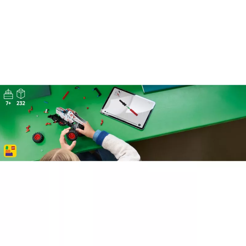 LEGO TECHNIC 42200 Monster Jam™ ThunderROARus™ with pull-back drive